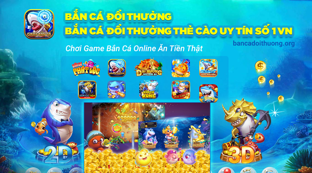 Phần thưởng từ game bắn cá online trên máy tính rất hấp dẫn