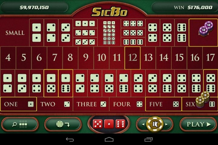 Cách chơi sicbo với thuật toán tổng thể