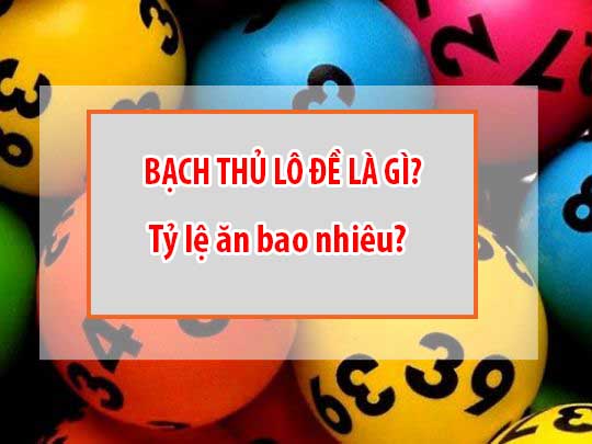 Tỷ lệ ăn của bạch thủ lô đề miền nam