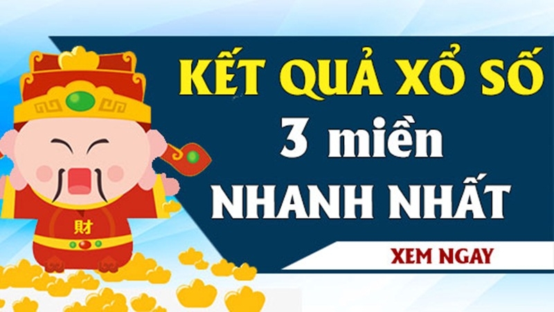 Kết quả Xổ số 3 miền