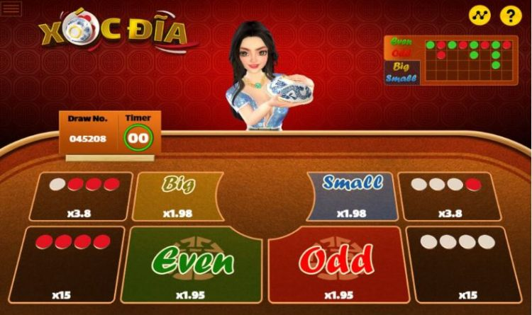 Cách xóc đĩa trực tuyến luôn ăn