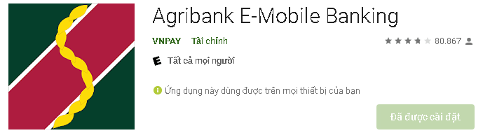 Hướng dẫn nạp tiền thông qua ngân hàng Agribank 