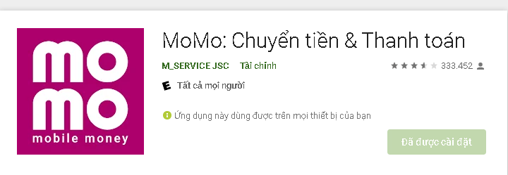 Hướng dẫn nạp tiền thông qua ví điện tử MoMo