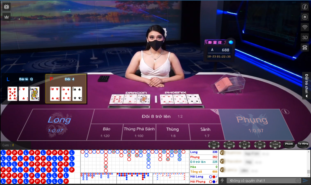 Giao diện game Trác Kim Hoa trên Kubet