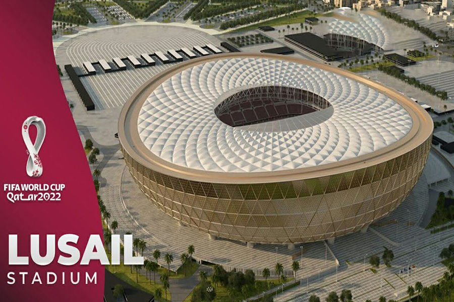 địa điểm thi đấu world cup 
Sân vận động Lusail - qatar