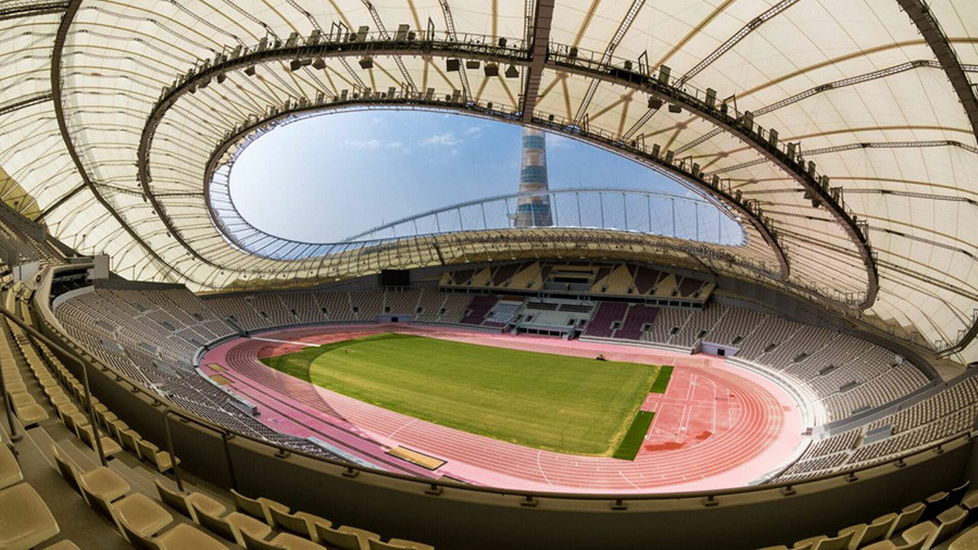 Để phục vụ cho World Cup 2022, Sân vận động Khalifa đã được nâng cấp.