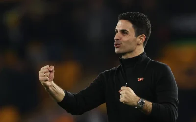 HLV Arteta của Pháo Thủ Arsenal