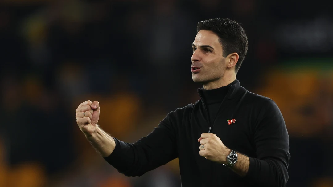 HLV Arteta của Pháo Thủ Arsenal