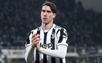 Dusan Vlahovic trong màu áo Juventus