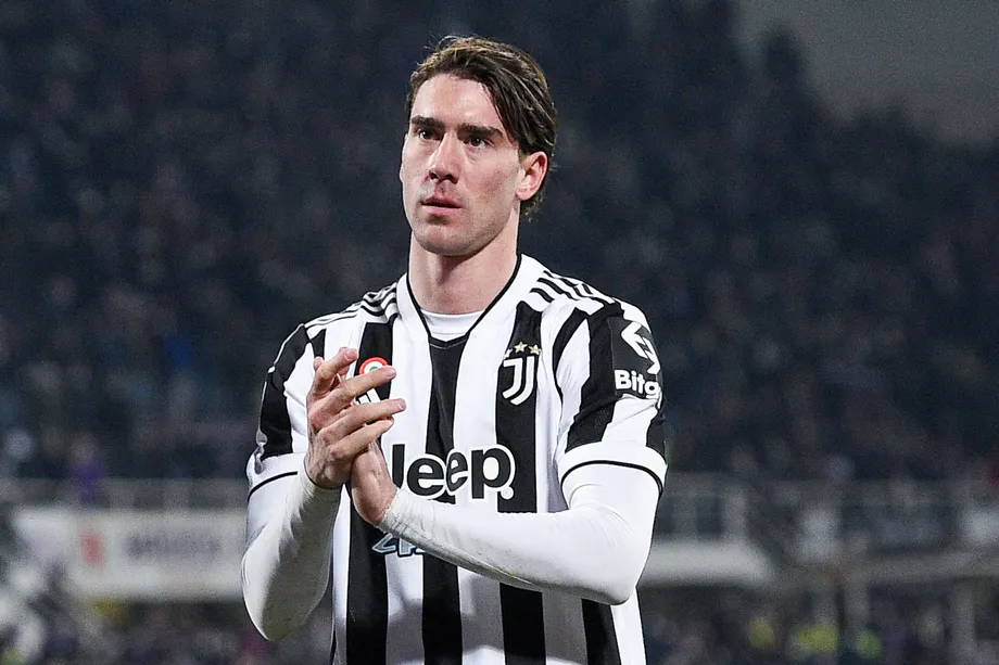 Dusan Vlahovic trong màu áo Juventus