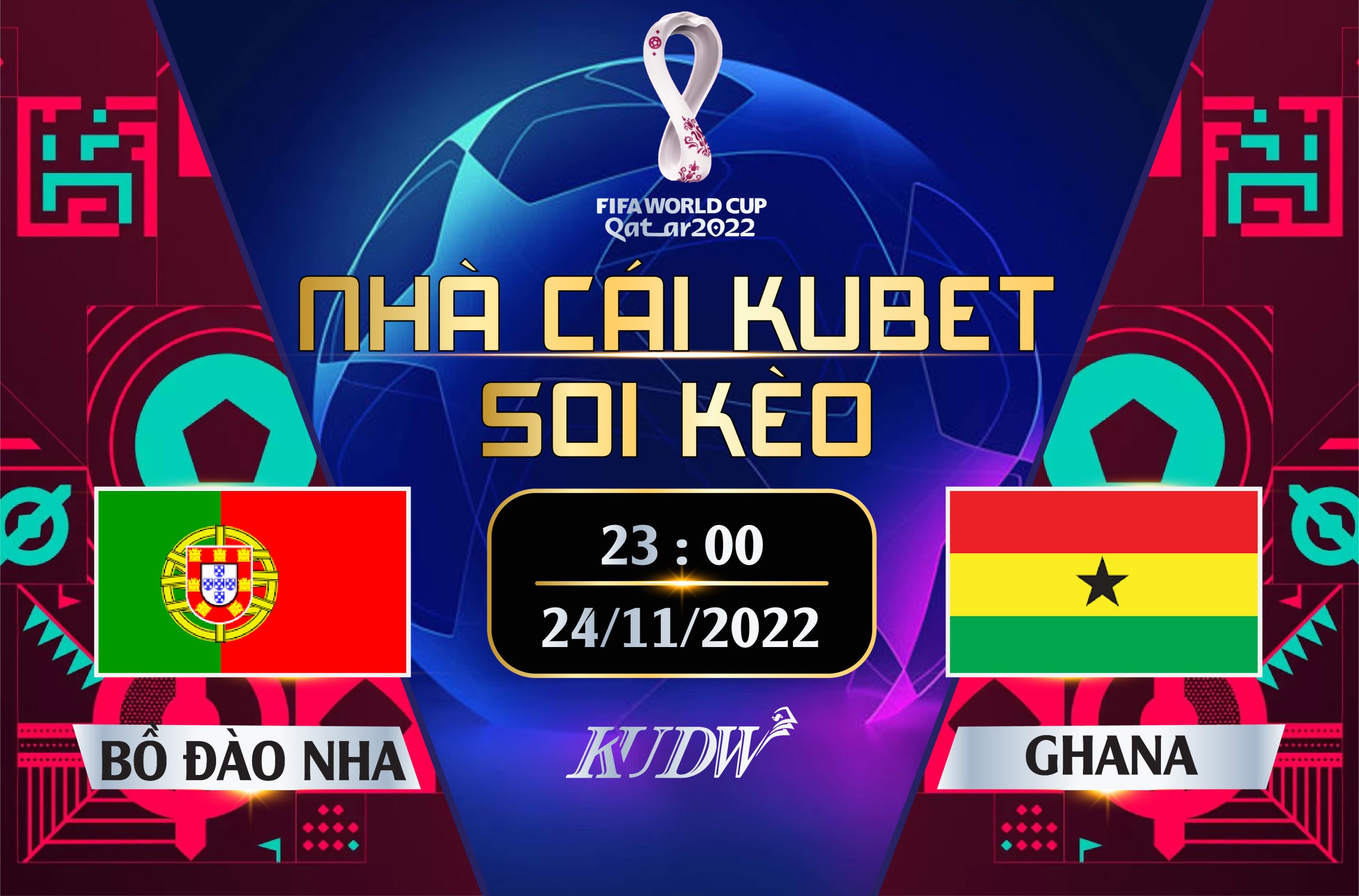 SOI KÈO BỒ ĐÀO NHA VS GHANA NGÀY 24/11/2022