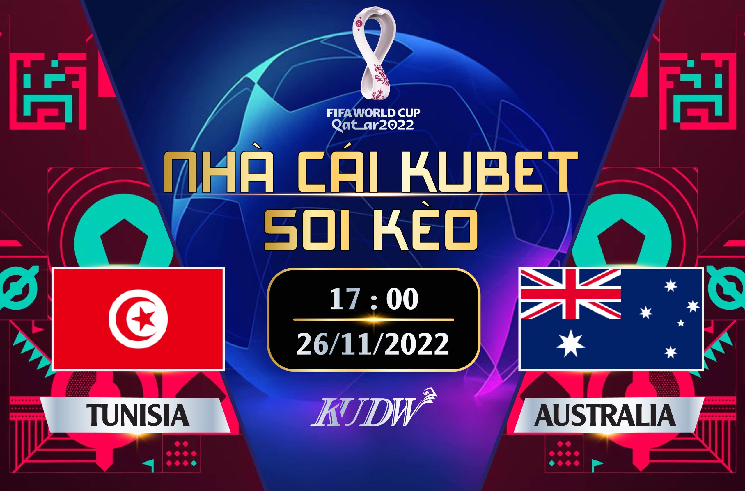 TUNISIA Vs AUSTRALIA: ĐỒNG BANH NHƯNG KHÔNG ĐỒNG HƯỚNG