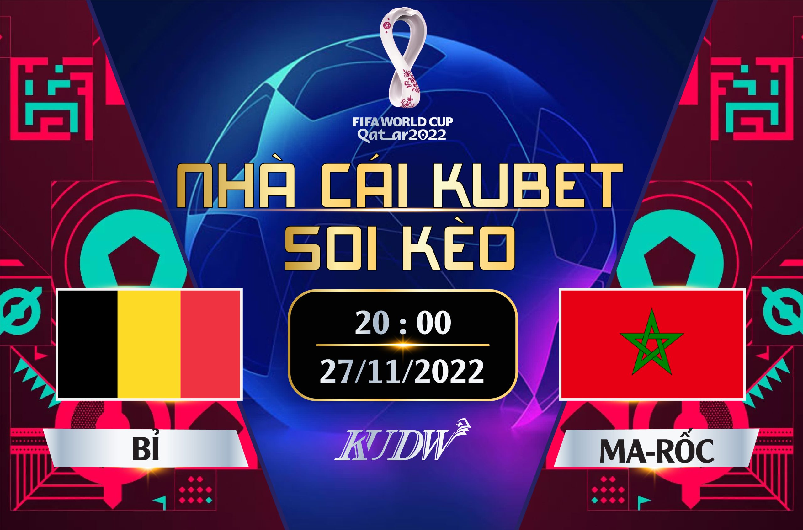 BỈ Vs MAROC