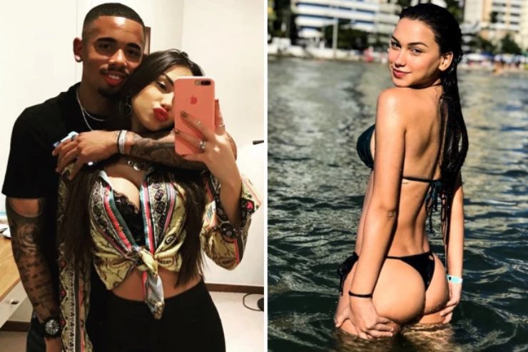 Raiane Lima và Gabriel Jesus 