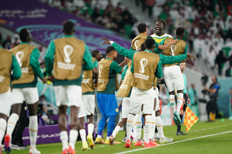 Các cầu thủ Senegal ăn mừng bàn thắng trước Qatar - (Kubet cập nhật)