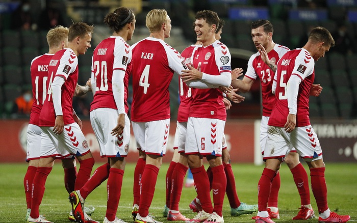 Tuyển Đan Mạch đoạt vé sớm dự world cup 2022
