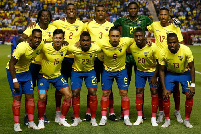Các cầu thủ Ecuador sẽ tham dự World Cup 2022 