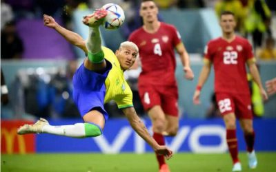 Richarlison tỏa sáng với cú đúp vào lưới Serbia