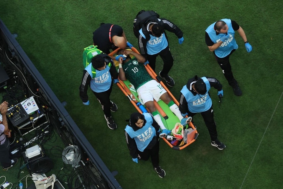 Chấn thương nặng nhất của World Cup cho đến thời điểm này thuộc về tuyển Ả Rập - (Kubet cập nhật)