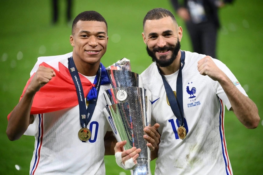 Song sát Mbappe và Benzema quyết định thành bại của tuyển Pháp