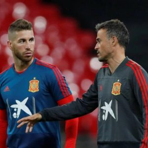 “Tứ Ca” Ramos cùng HLV Enrique