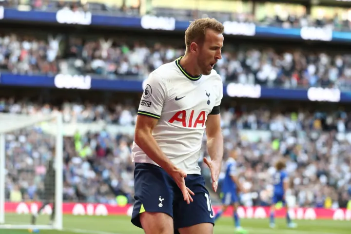 Harry Kane trong màu áo Tottenham