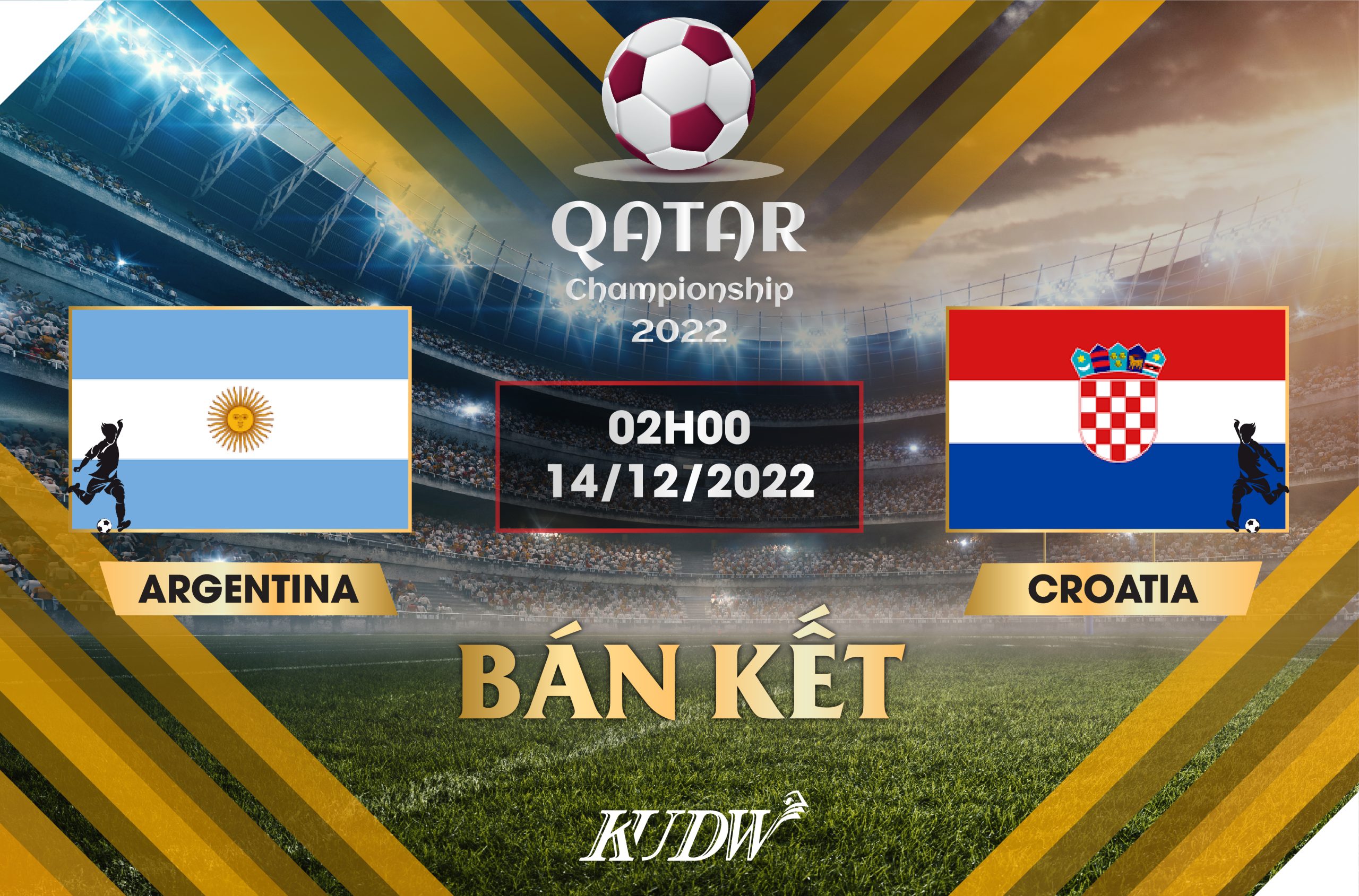 ARGENTINA VS CROATIA 02H00 NGÀY 14/12