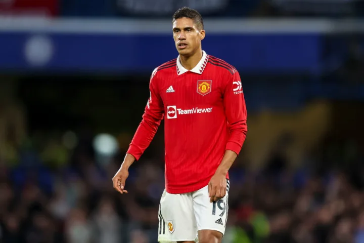 Varane trong màu áo Man Utd 