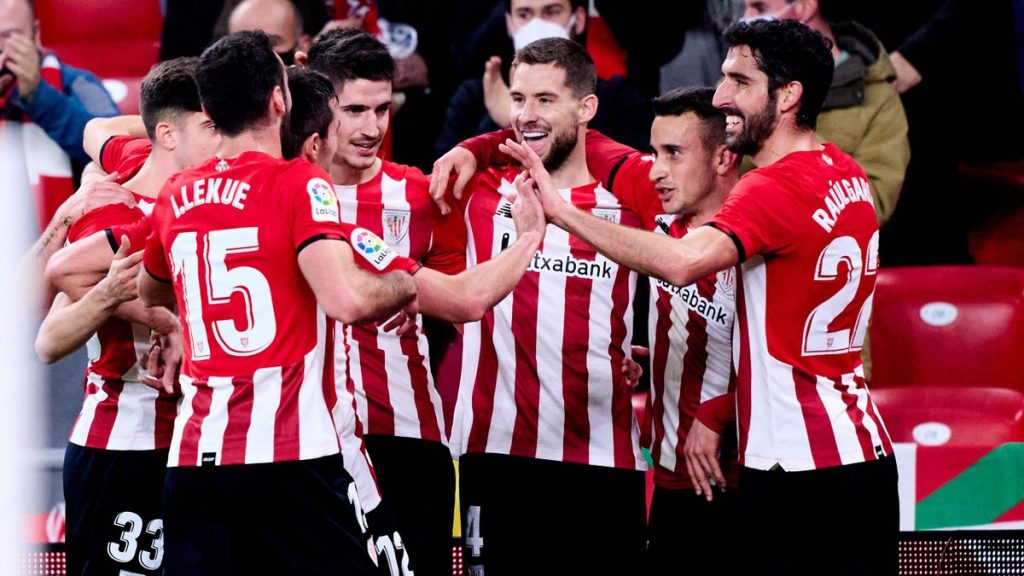 Các cầu thủ Ath.Bilbao ăn mừng bàn thắng - (Kubet cập nhật) 