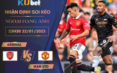 [NGOẠI HẠNG ANH] ARSENAL VS MAN UTD 23H30 NGÀY 22/01