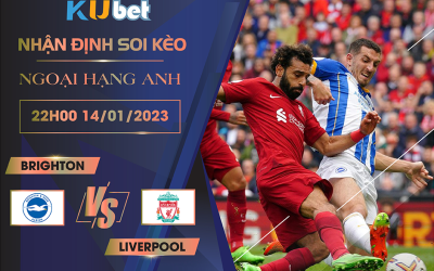 [NGOẠI HẠNG ANH] BRIGHTON VS LIVERPOOL 22H00 NGÀY 14/01