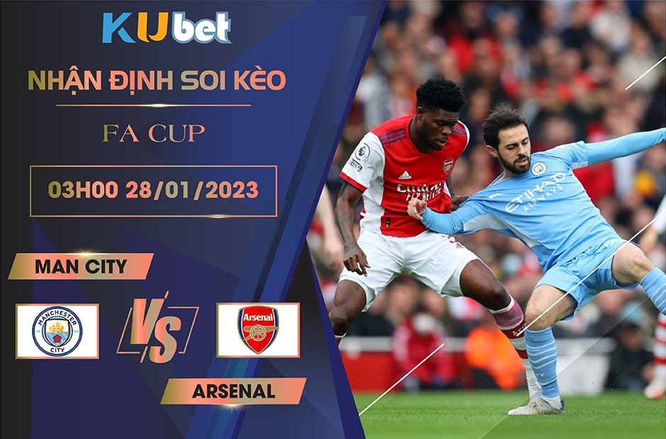 MAN CITY VS ARSENAL 03H00 NGÀY 28/01