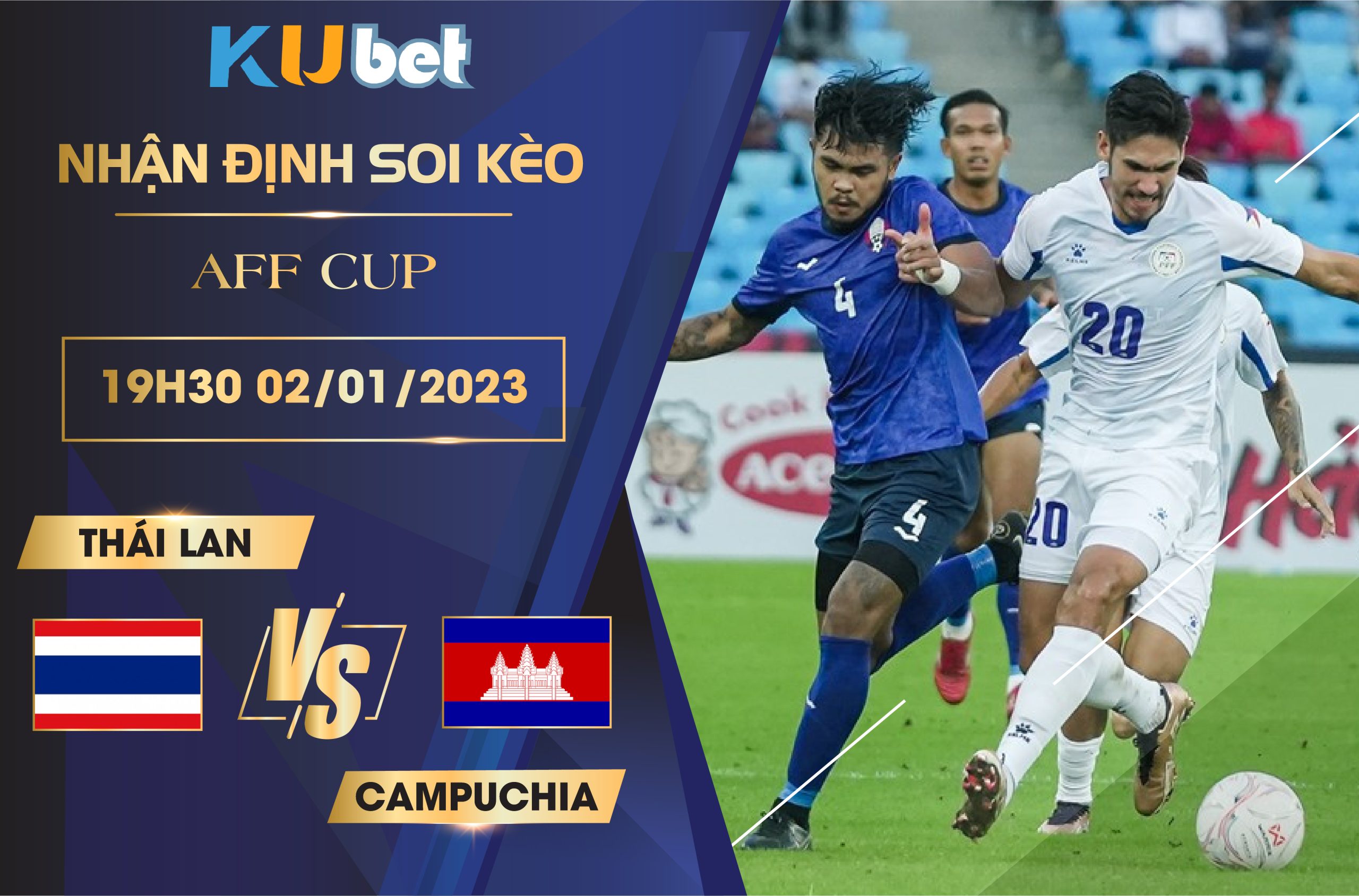 [AFF CUP] THÁI LAN VS CAMPUCHIA 19H30 NGÀY 02/01 :