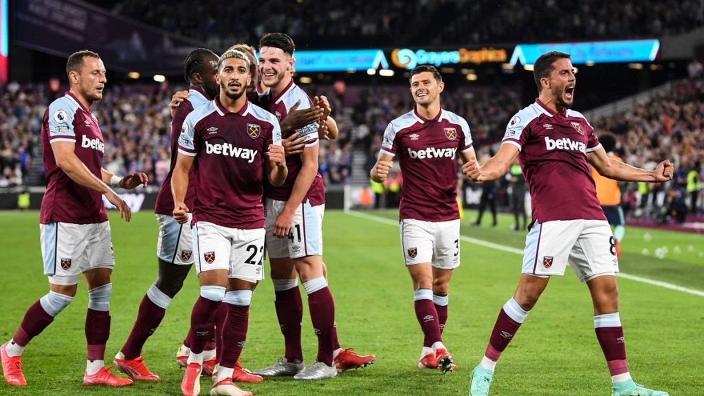 Các cầu thủ West Ham cùng nhau ăn mừng bàn thắng - (Kubet cập nhật) 