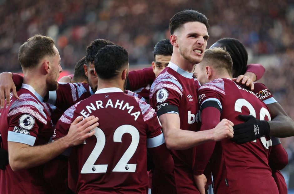 Các cầu thủ West Ham ăn mừng bàn thắng cùng nhau - (Kubet cập nhật) 