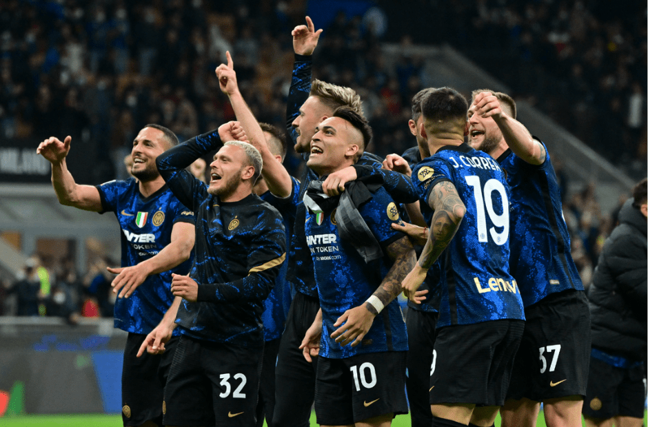 Các cầu thủ Inter Milan trong một pha ăn mừng chiến thắng - (Kubet cập nhật) 