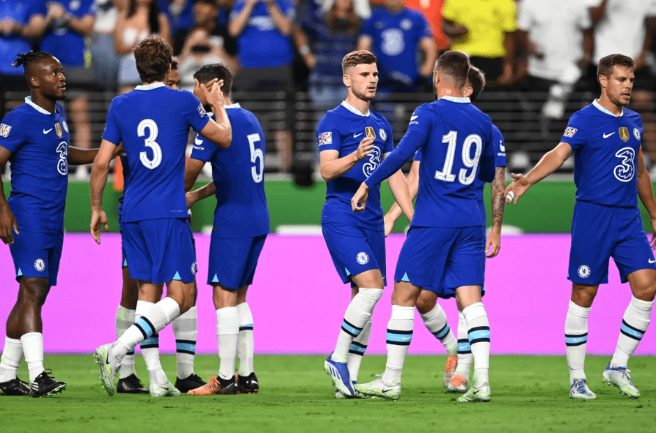 Para pemain Chelsea merayakan gol bersama, salah satu momen langka The Blues di musim 2022/23 ini - (Update Kubet)    
