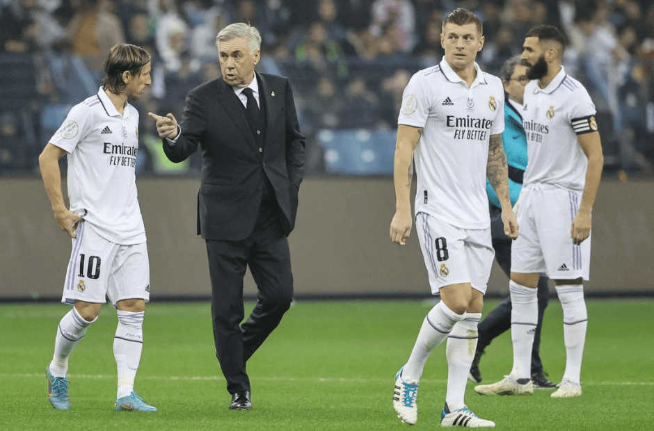 “Bố Già” Ancelotti bên cạnh Tiền vệ Modric và Toni Kroos - (Kubet cập nhật)