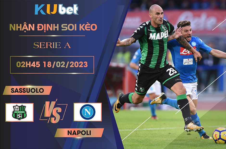 Napoli liệu có thể kéo dài chuỗi trận thắng của mình trước Sassuolo?