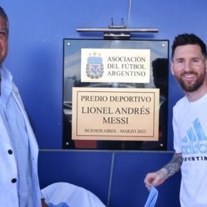 TRUNG TÂM HUẤN LUYỆN ARGENTINA ĐƯỢC ĐẶT THEO TÊN CỦA MESSI