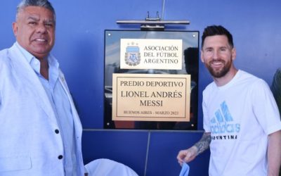 Messi đến cắt băng khánh thành trung tâm mang tên mình tại quê hương Argentina