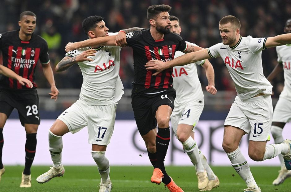 Tottenham đã bị loại khỏi C1 trước đối thủ AC Milan tại vòng 1/8 