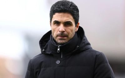 HLV Arteta nói không quan tâm đến Man City