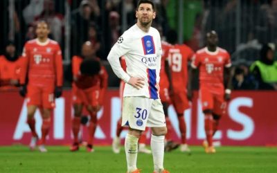 Messi chơi bóng rất hay trong màu áo của CLB PSG bất chấp tuổi tác đã cao