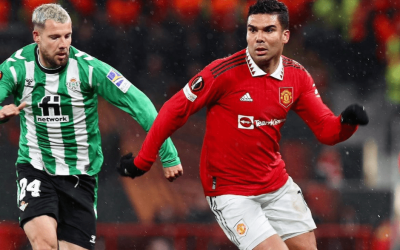 Casemiro thu hồi thành công 16 lần từ CLB Real Betis