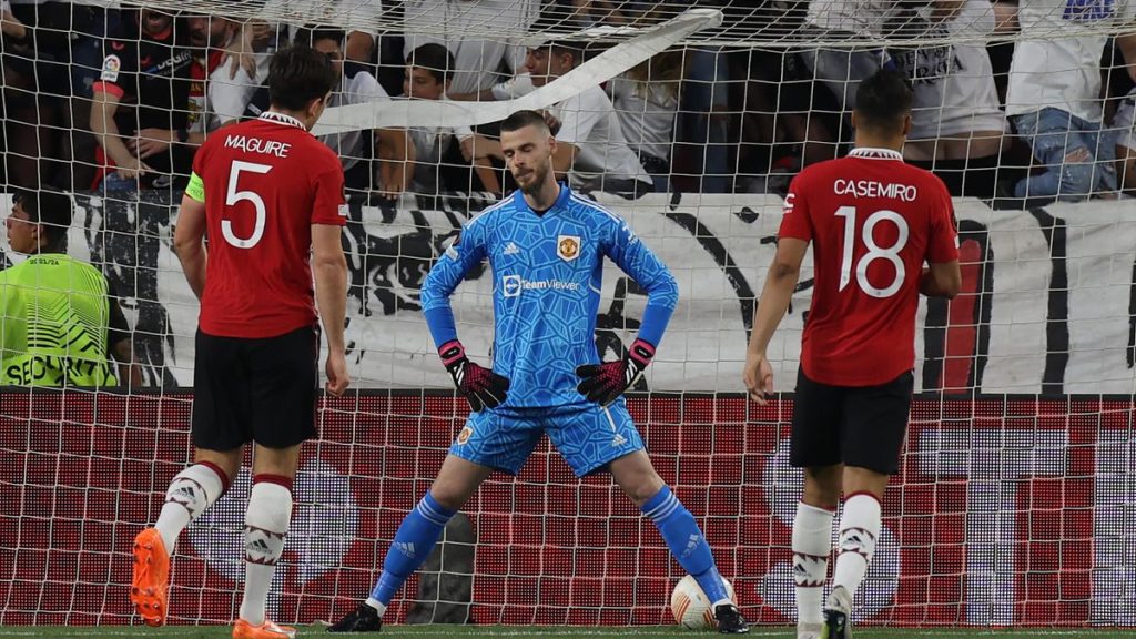 De Gea có trận đấu thảm họa.