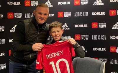 Kai Rooney được người hâm mộ gọi là tương lai Man UTD
