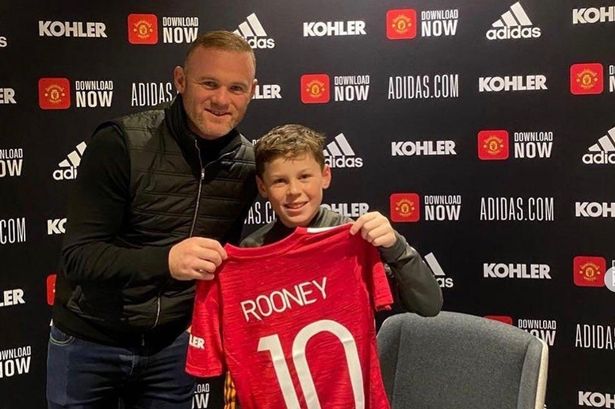 Kai Rooney được người hâm mộ gọi là tương lai Man UTD