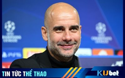 HLV Pep Guardiola trong một lần trả lời phỏng vấn