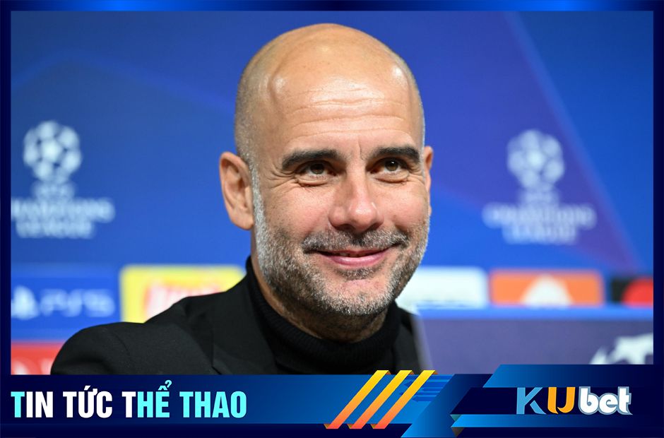 HLV Pep Guardiola trong một lần trả lời phỏng vấn